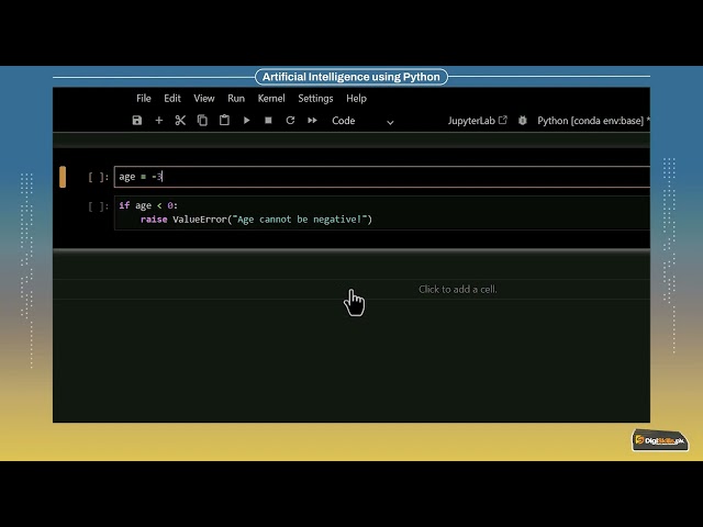 Topic 46 | Raising Exceptions in Python