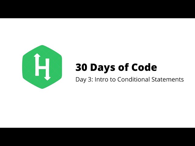 HackerRank 30 Days of Code | Day 3: Intro to Conditional Statements | Python