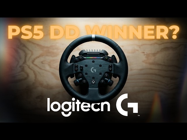 Logitech RS50 First Look: Their Most Serious Sim Racing Wheel Yet?