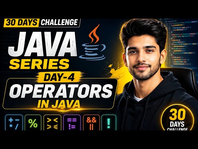 Day-4 Operators in Java #operators#java
