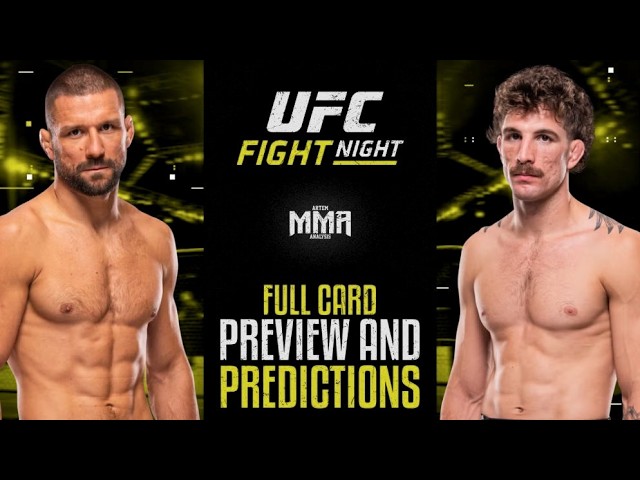 UFC Fight Night: Gamrot vs. Salkilld Preview and Predictions
