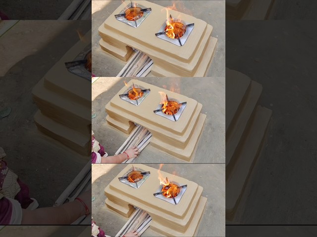 How to make Multiple Clay Stove । Mitti ka Chulha banane ka Tarika। Mitti ka Chulha #viral #shorts
