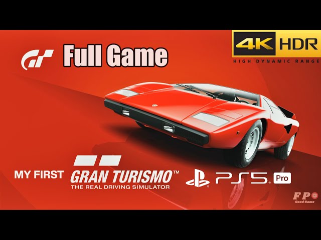My First Gran Turismo PS5 Pro | Full Game Walkthrough in 4K HDR 60FPS (Must Play #07)