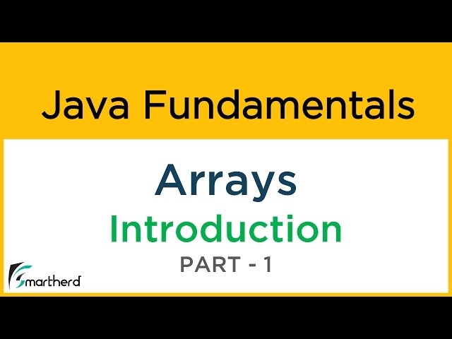 Java ARRAYS Introduction. What are Arrays? Java Tutorial for Beginners #6.1