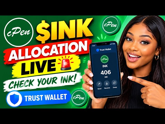 CPEN $INK Withdrawal Update 🚨 Ink Allocation Is LIVE! How to Check $INK in Trust Wallet