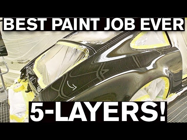 Most Insane Paint Job EVER! Step-by-Step Process on the AMMO Porsche 964