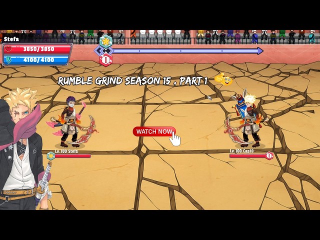 Tenno: Ultimate Ninja RPG - Rumble Grind Season 15 , #1 - 2026 (Ninja Saga 2026)