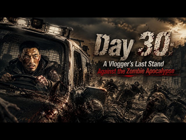 【Full Movie】Day 30: A Vlogger's Last Stand Against the Zombie Apocalypse | AI Dramas