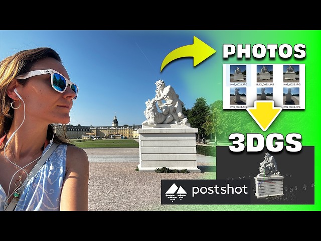 From Photos to 3D Gaussian Splatting with PostShot