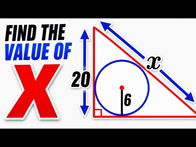 Find the Value of x | A Challenging Geometry Puzzle (Most People Get It Wrong!)