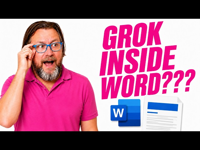 Grok for Word Add-in Tutorial