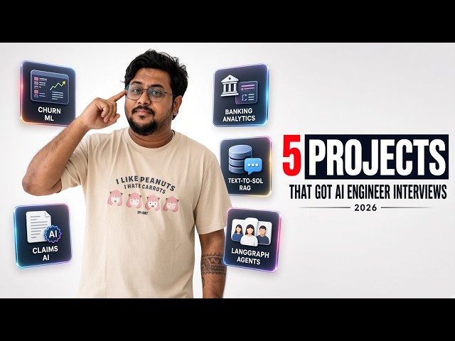 The Exact 5 Projects That Got My Students AI Engineer Interviews in 2026
