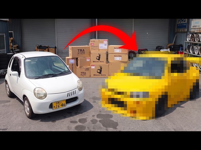 Building a Tiny R34 GTR in Japan
