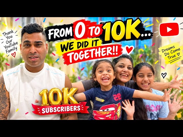 OUR 10K DREAM CAME TRUE!! 🎉🥹| THE GOAN GRACE FAMILY | GOA VLOGS | Goan Vlogger | Konkani Vlogs #goa