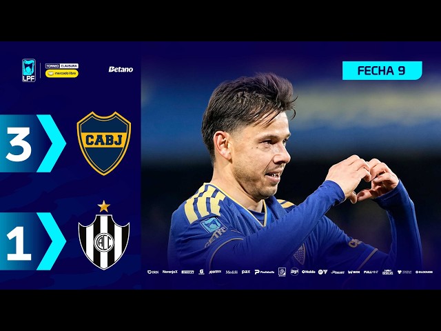 BOCA 3 - 1 CENTRAL CÓRDOBA | Resumen del partido | #TorneoMercadoLibre Clausura 2026 🏆