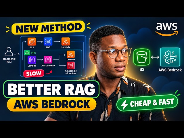 Build a RAG AI Chatbot on AWS with S3 Vectors (Full Tutorial)