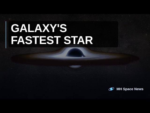 25,000 km/s: Milky Way's Fastest Star Tests Einstein