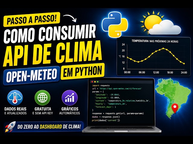 How to Consume a Weather API in Python ☀️🌧️ | Open-Meteo Step-by-Step