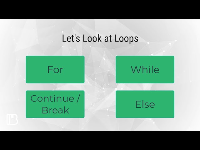 Loops in Python