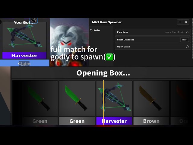 Murder Mystery 2 [Halloween🍬] Event |New item spawner script for mm2 | Pastebin supported|(Working✅)