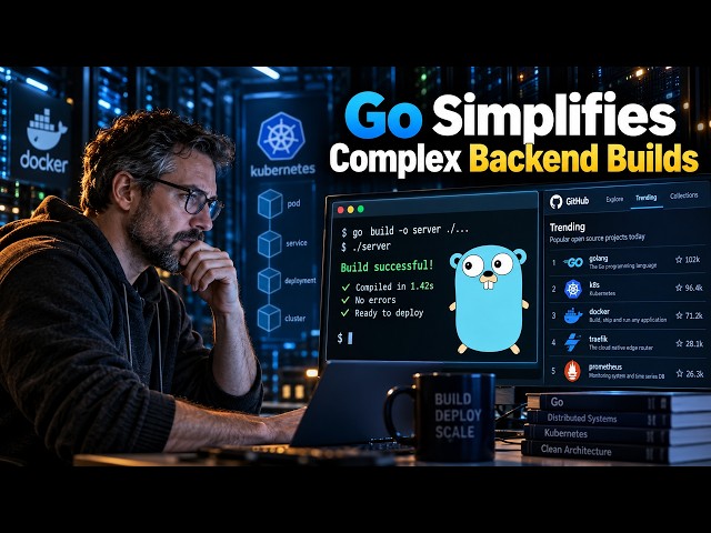 Still Suffering Through Complex Backend Toolchains? golang/go Makes Builds Simple Again