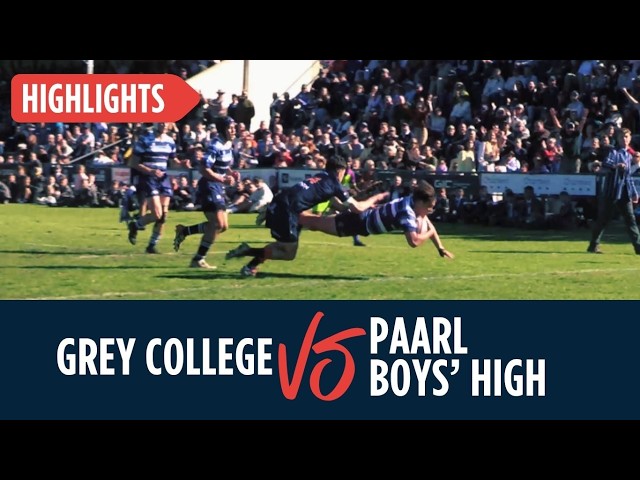 Rugby - Grey College vs Paarl Boys' High - King Price Derby - 9 May 2026