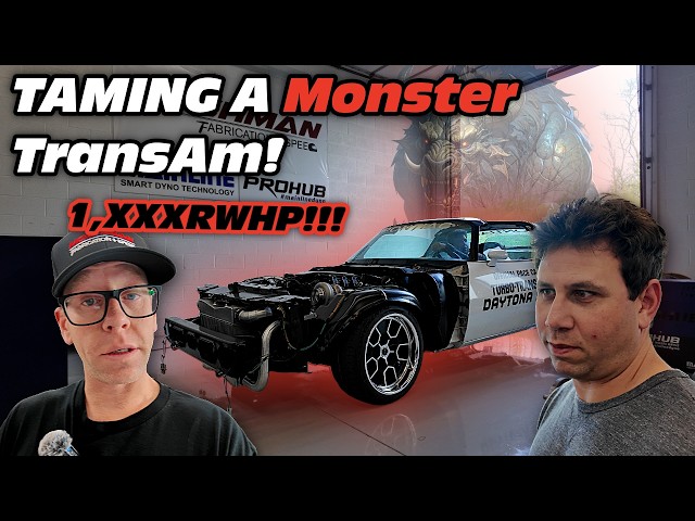 1000+ HP Twin Turbo Resto-Mod TransAm Completed!