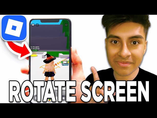 How To Fix Rotate Screen In Roblox iPhone! - Tutorial