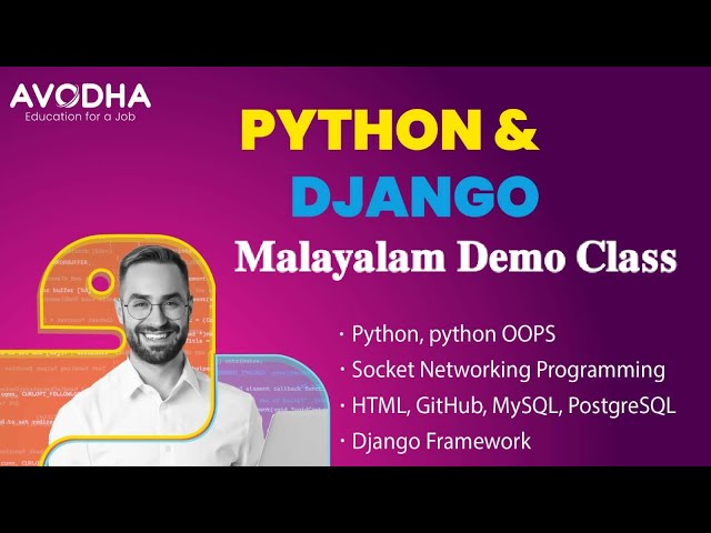 Avodha Python And Django Malayalam Course | Malayalam Demo Class | Avodha