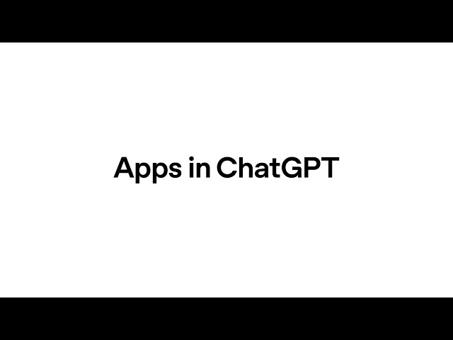 Apps in ChatGPT