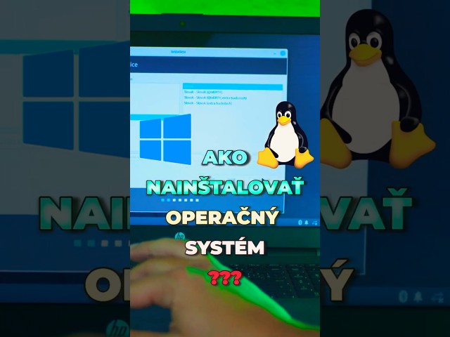 Ako sa inštaluje operačný systém 🐧🪟? #linux  #windows #pc