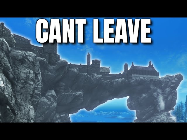 Can you play Skyrim without leaving Solitude?