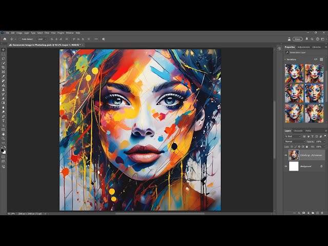 How to Generate AI Images in Photoshop with Adobe Firefly