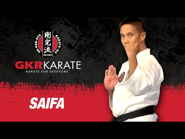 GKR Karate Kata - Saifa Tutorial - To the Count