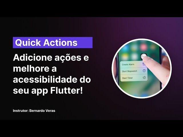 Quick Actions in Flutter