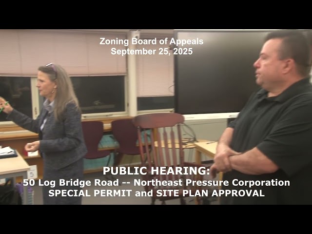 Middleton Zoning Board of Appeals:  | September 25, 2025