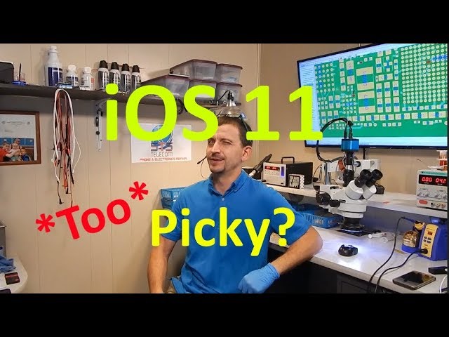 Battery or Power Problems After iOS 11 Update?  An iPhone 6+ Repair