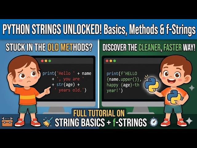 Learn f-Strings in Python Through Alex's Coding Journey! 👨‍💻