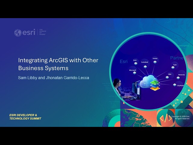 Integrating ArcGIS with Other Business Systems | #EsriDevTech2026