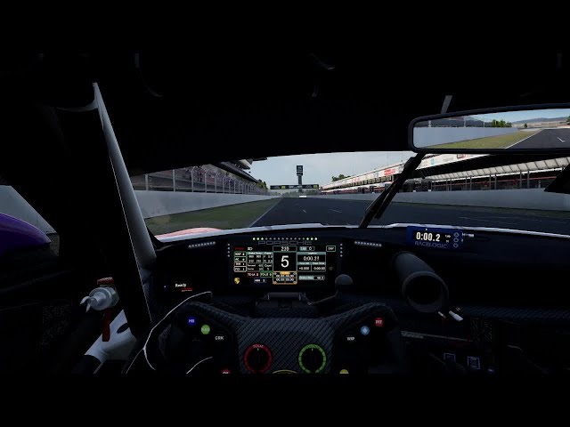 ACC Barcelona Porsche 911 (992) GT3 R (Dry) Track Guide (Hotlap + Telemetry)