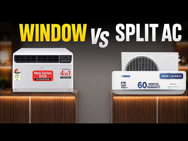 Window AC vs Split AC | 1.5 Ton Best AC 2026 | Don't Buy Wrong AC