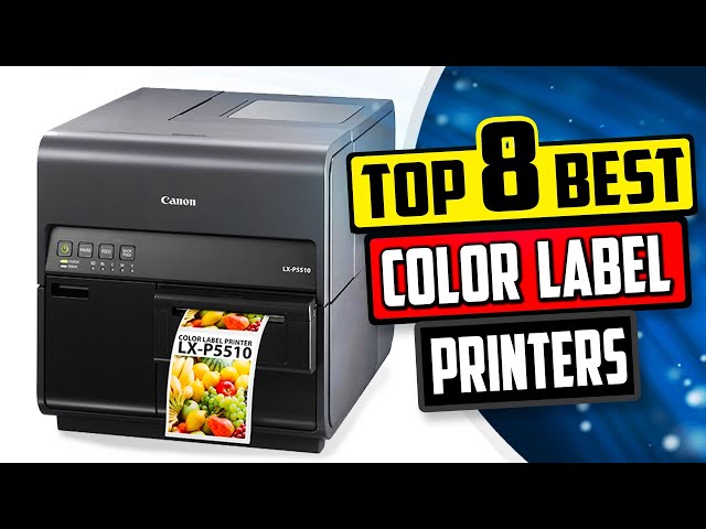 Best Color Label Printers | Top 8 Color Label Printer Reviews [Buying Guide 2026]