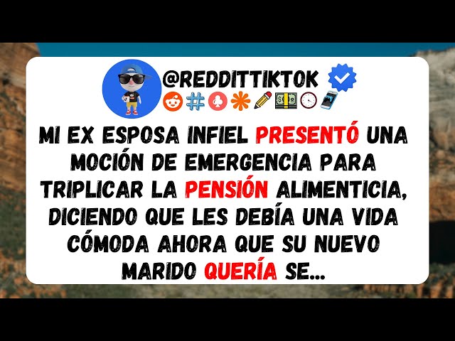 Mi ex esposa infiel exigió triplicar la pensión alimenticia. Mi venganza los dejó en ruinas.