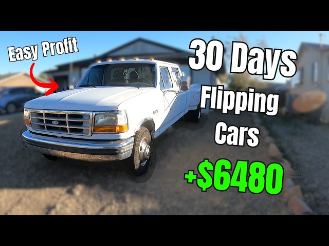I Tried Flipping Cars for 1 Month and The Profit Was Insane