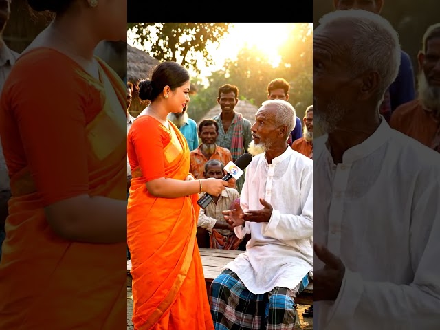 “চাচাকে প্রধানমন্ত্রী করলে যা করতেন! 😆 | Funny Village Interview | Bangla AI Video