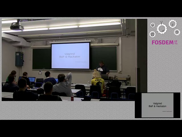 Valgrind BoF and Hackaton Open discussion of ideas for Valgrind - and then we hack!