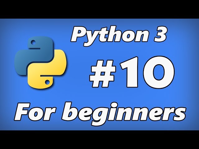 Python 3 for beginners ep10 - Writing to a text file