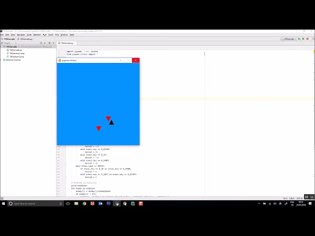 Learning Python 12: Using sprites (images) with Pygame