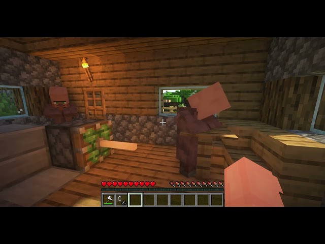 sometime villager are sus || blockbuster mod