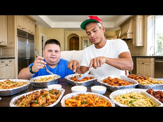 Marlon And Rizzler ITALIAN Mukbang!